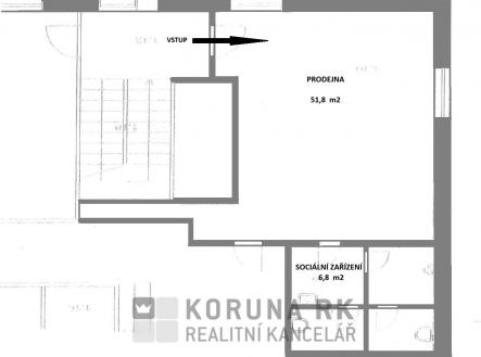 Pronájem obchodní prostor, 340 m²