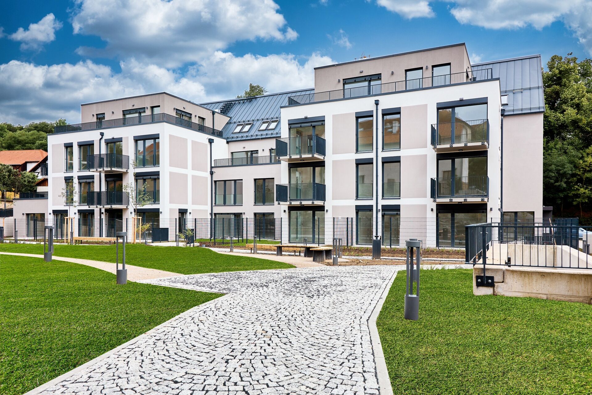 Byt 1+kk s lodžií l A.1.07 l Lysolajský dvůr (Praha 6 - Lysolaje)