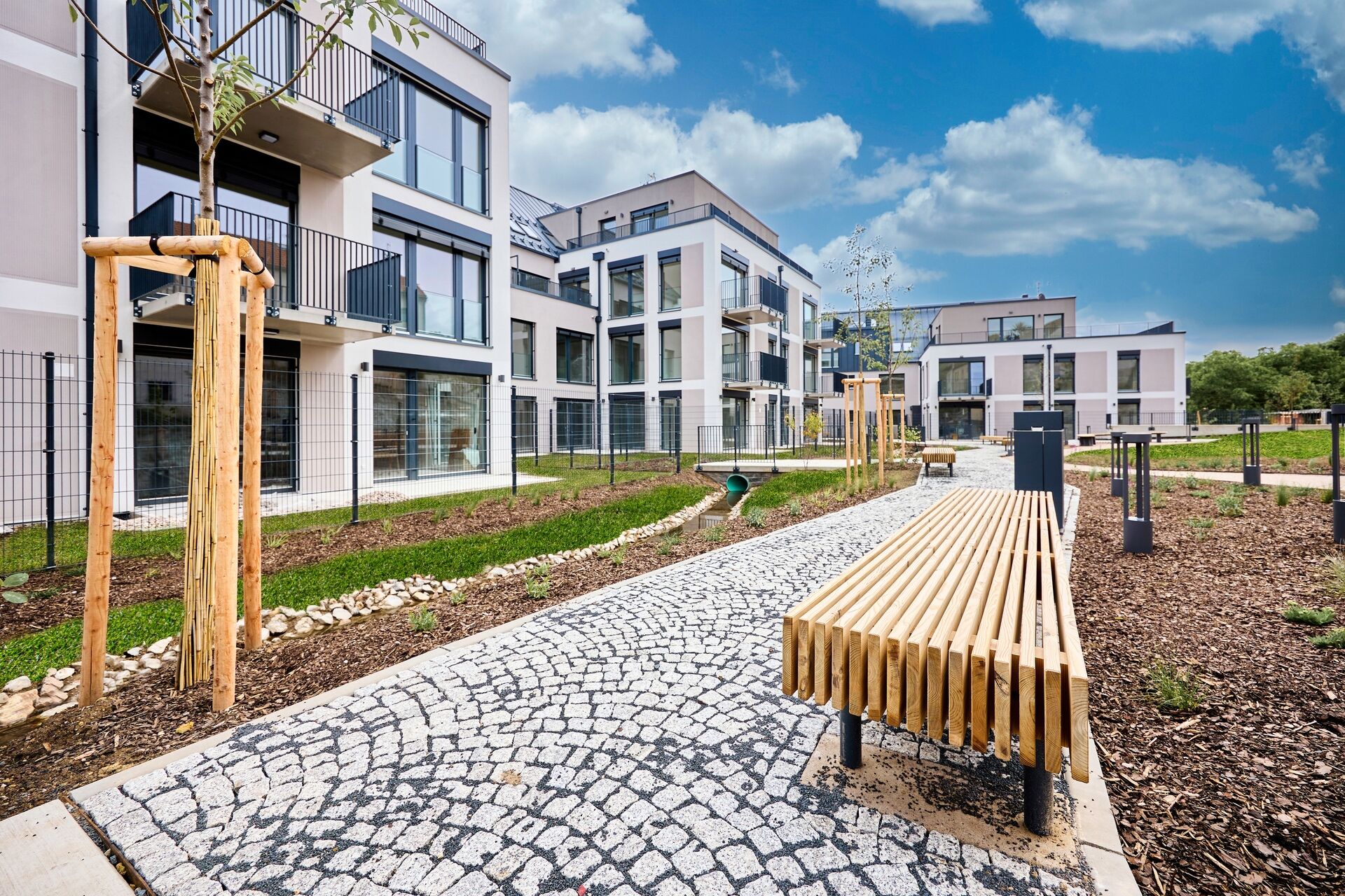 Byt 1+kk s lodžií l A.1.07 l Lysolajský dvůr (Praha 6 - Lysolaje)