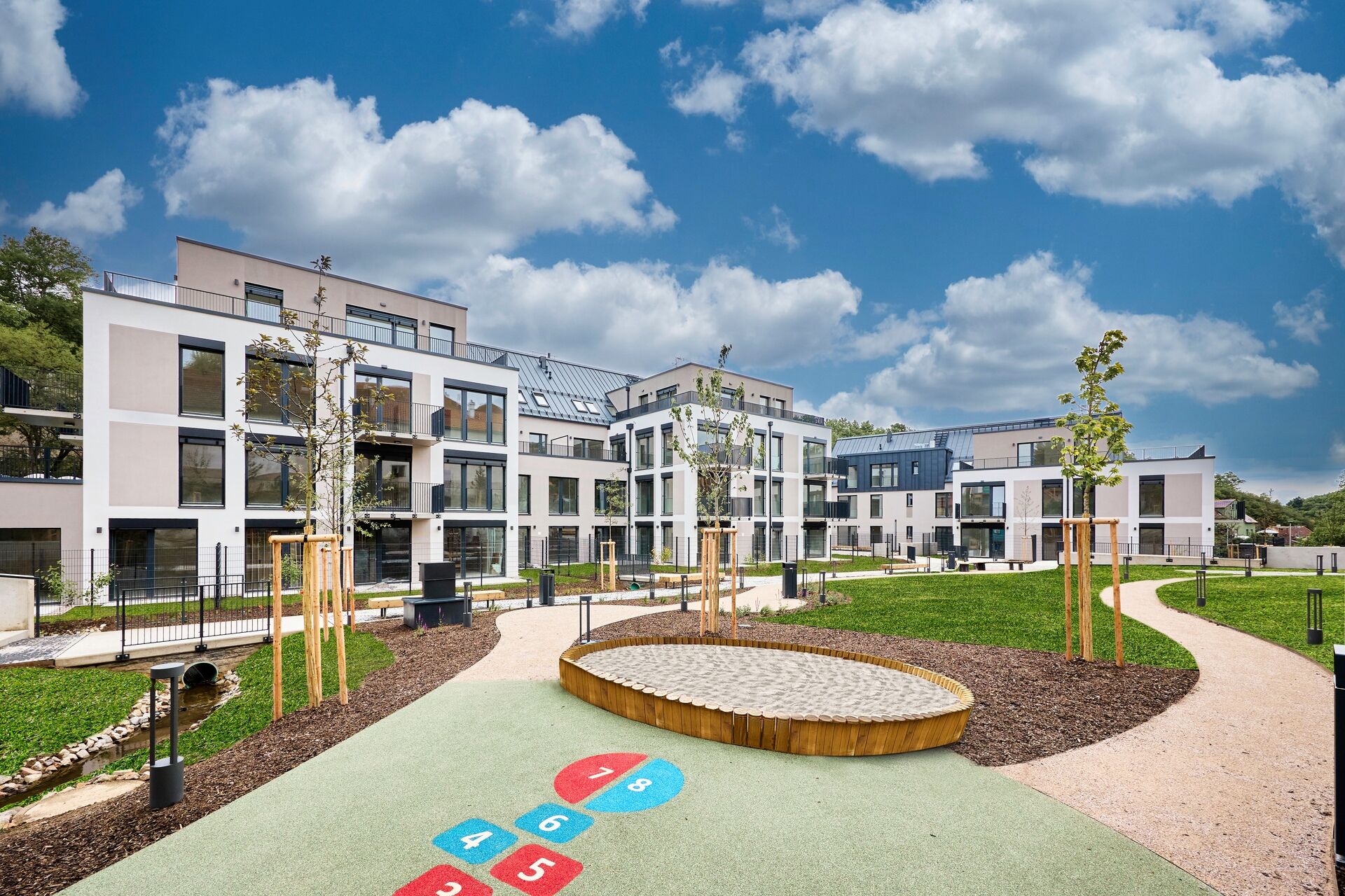 Byt 2+kk s lodžií l A.3.01 l Lysolajský dvůr (Praha 6 - Lysolaje)