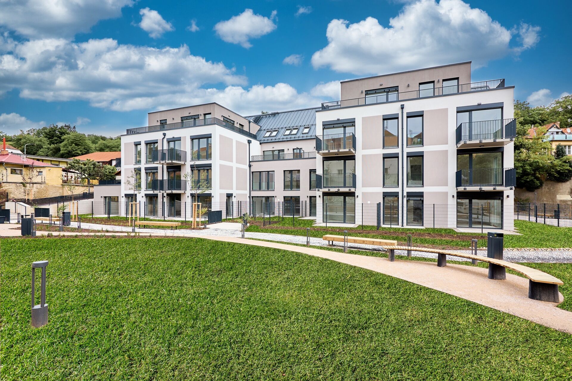 Byt 2+kk s lodžií l B.1.02 l Lysolajský dvůr (Praha 6 - Lysolaje)