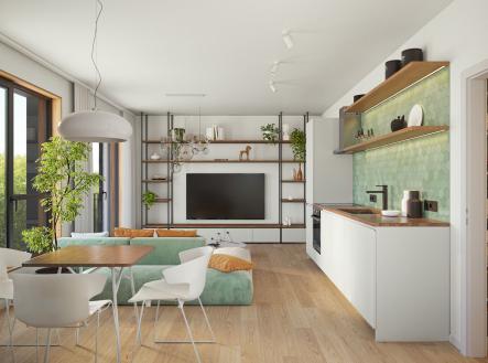 Prodej bytu, 2+kk, 57 m²