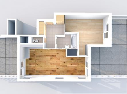 Prodej bytu, 2+kk, 71 m²