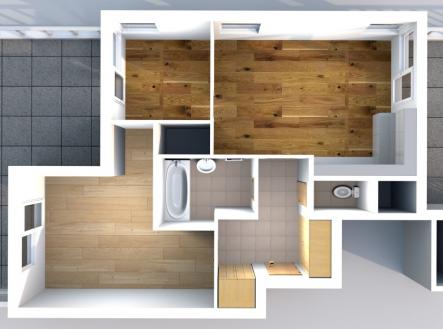 Prodej bytu, 3+kk, 71 m²