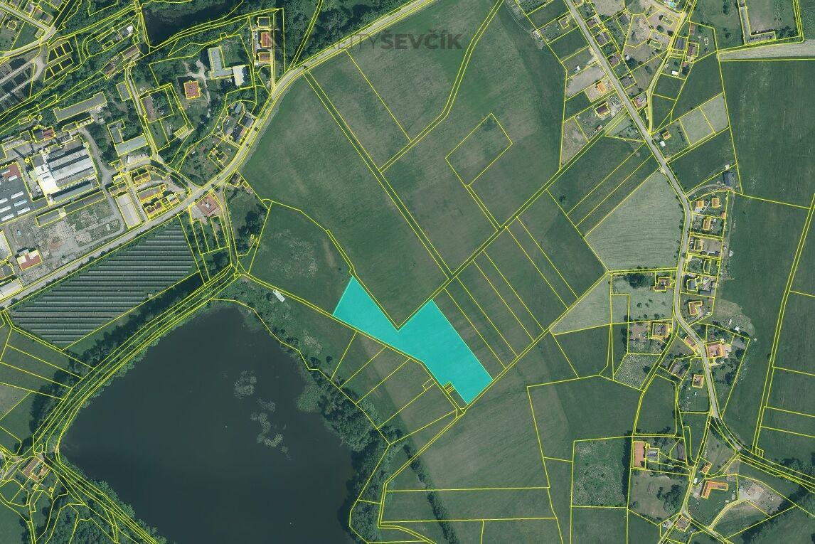 Prodej zemědělské půdy v Chlumu u Třeboně 12846 m2