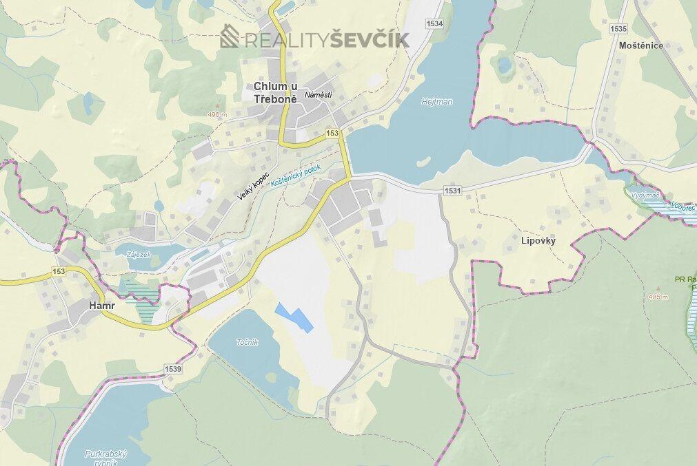 Prodej zemědělské půdy v Chlumu u Třeboně 12846 m2