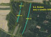 Prodej pozemku, les, 13 783 m²
