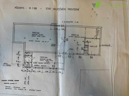 Pronájem komerčního objektu, sklad, 199 m²