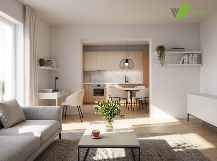 Pronájem bytu, 3+kk, 59 m²