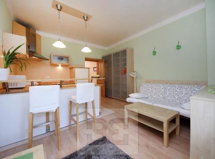 Pronájem bytu, 1+kk, 27 m²