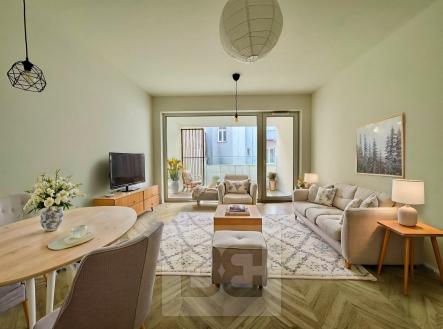 Pronájem bytu, 1+kk, 38 m²