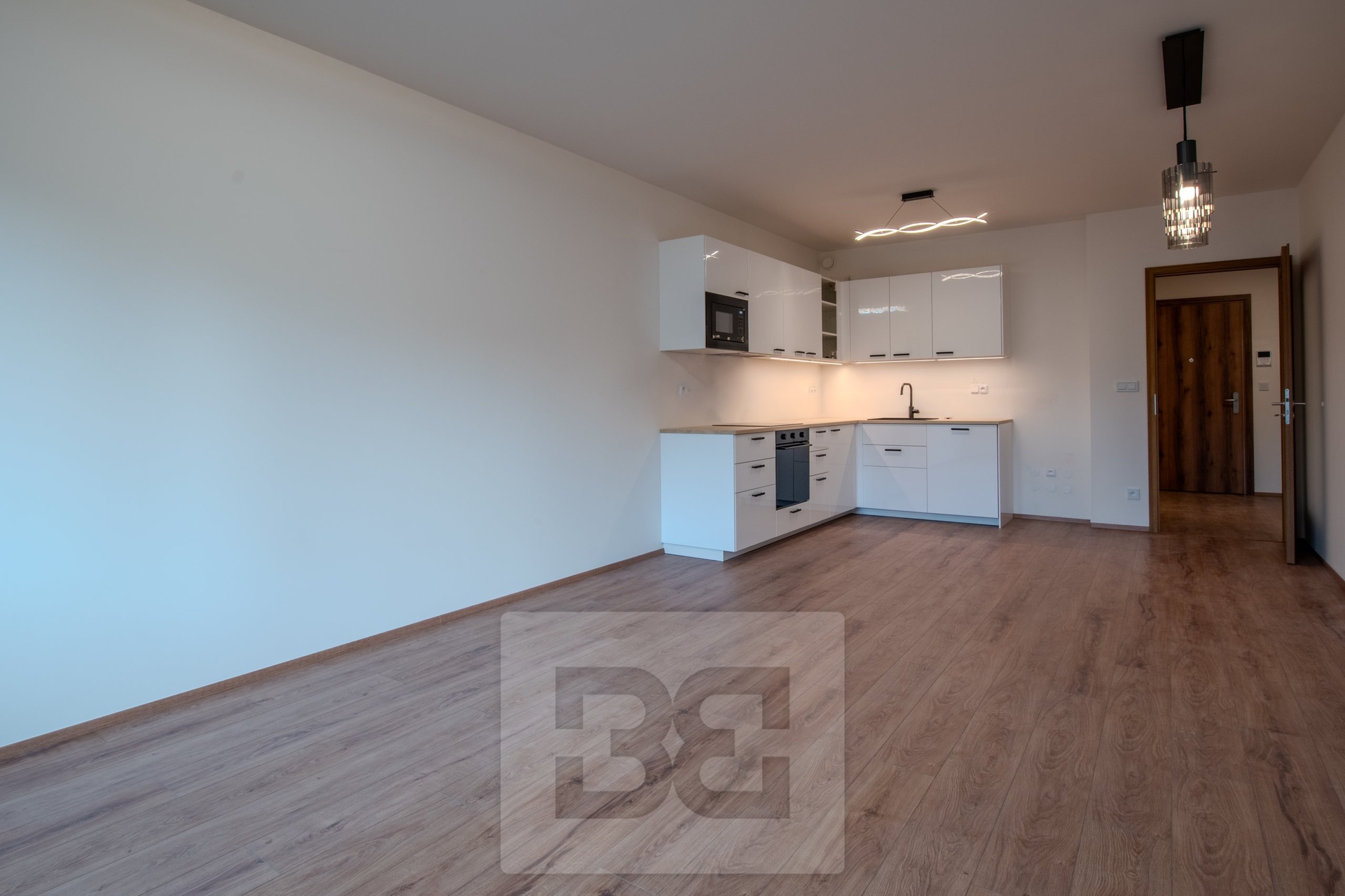 Obývací pokoj s kuchyní