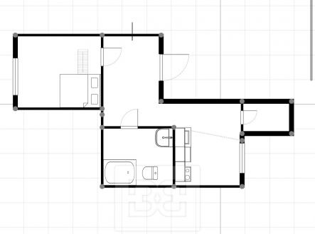 Pronájem bytu, 2+1, 55 m²