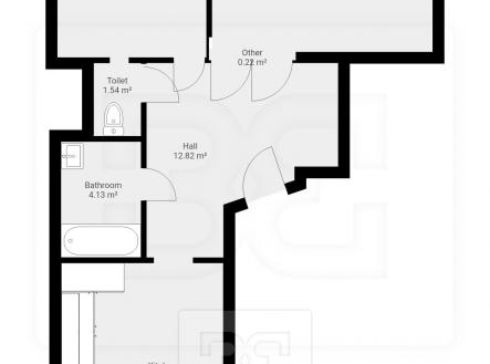 Pronájem bytu, 2+1, 75 m²