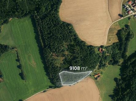 Prodej pozemku, les, 18 716 m²