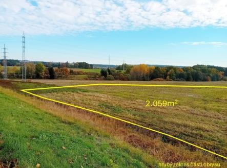 Prodej pozemku pro komerční výstavbu, 2 059 m²