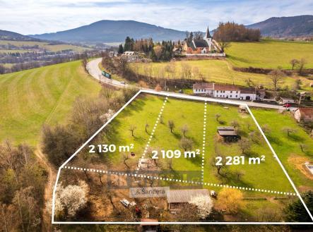 Prodej pozemku pro bydlení, 2 109 m²