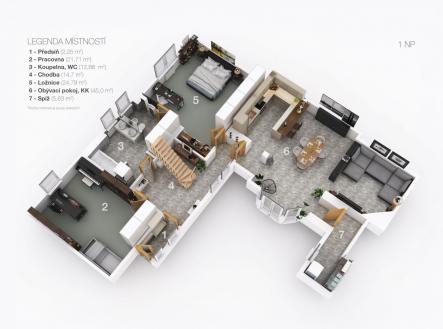 Prodej domu/vily, 197 m²