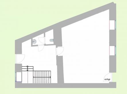 Pronájem obchodní prostor, 65 m²