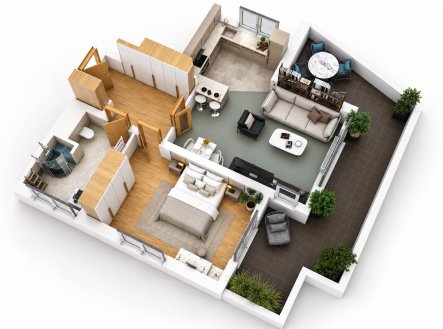 Prodej bytu, 2+kk, 84 m², Praha – náhled fotky 2