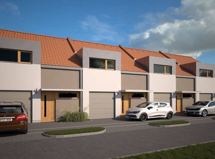 REZIDENCE HAVLÍČKOVA - novostavba  RD 4+kk s garáží a terasou, se zahradou, pozemek 170 m2
