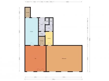 Pronájem - obchodní prostor, 90 m²