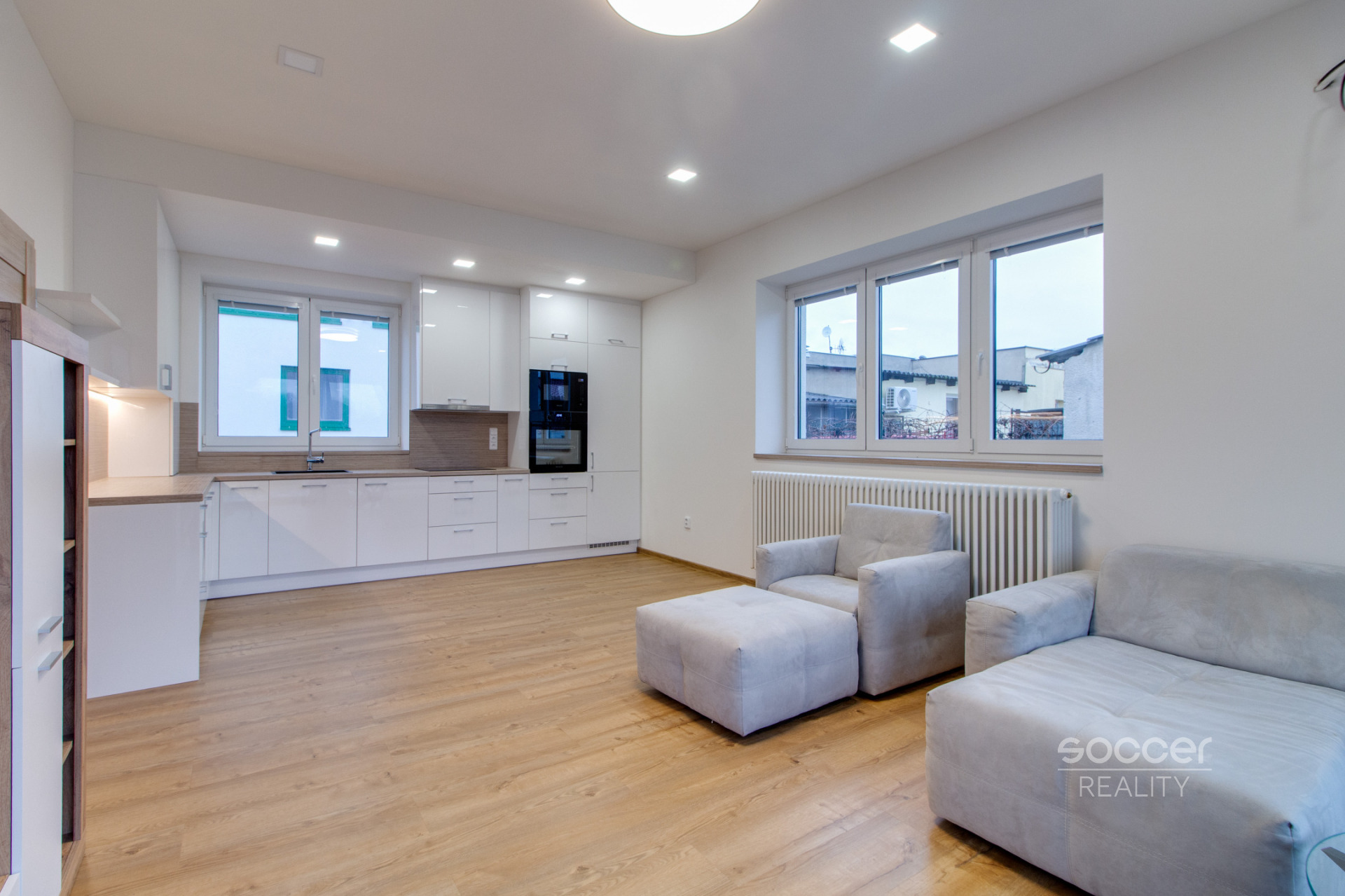 Pronájem krásného bytu 2+kk/zahrada, 60 m², ul. Dělnická, Nové Jirny