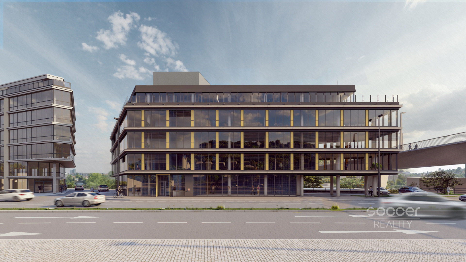 Pronájem kanceláře 109 m², Strakonická, Praha - Smíchov