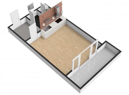 Prodej bytu, 1+kk, 35 m²