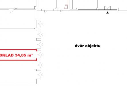 Pronájem skladovací prostor, 35 m²