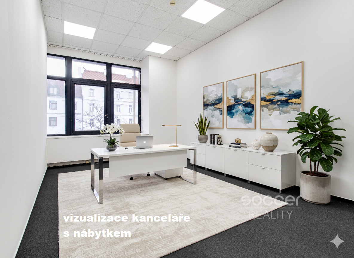 Pronájem kanceláře 20,85 m2 ulice Sokolovská
