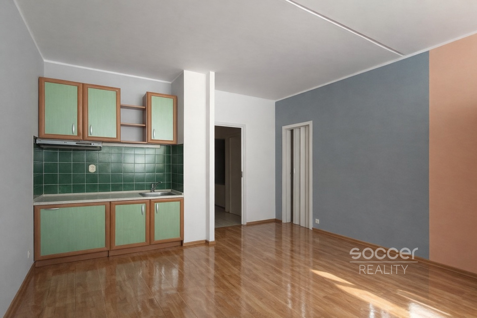 Pronájem hezkého bytu 1+kk, 29 m2, Praha 4 - Modřany, ul. Petržílova.