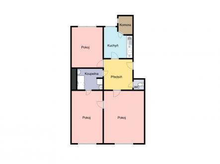 Pronájem bytu, 3+1, 84 m²