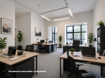 Pronájem kanceláře, 40 m²