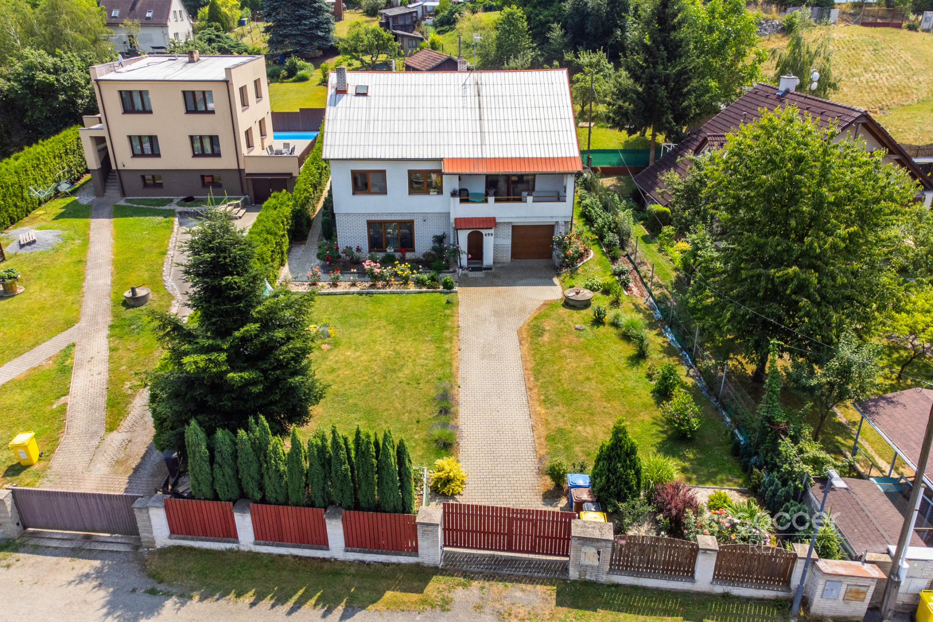 Pronájem rodinného domu, 5+kk/G/T/Z/S,B, 180m2, Čerčany, ul. Mánesova.