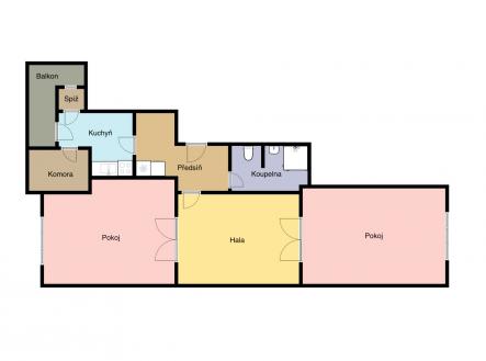 Pronájem bytu, 2+1, 100 m²