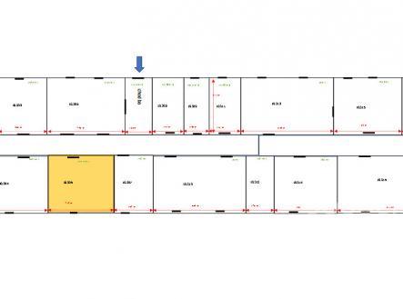 Pronájem komerčního objektu, sklad, 31 m²