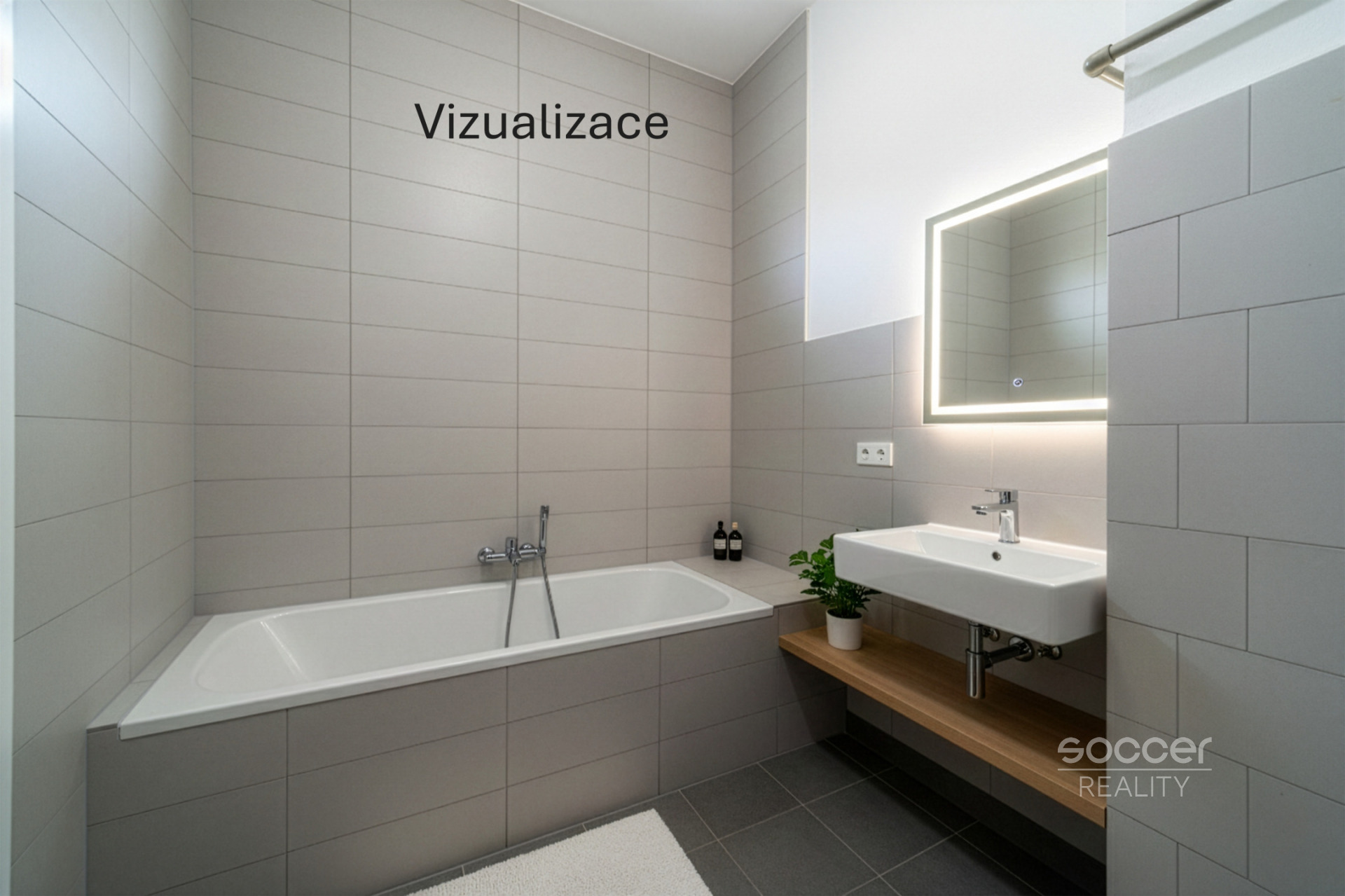 Pronájem bytu 2+kk, 50 m2, Praha 9 - Vysočany, ul. Čerpadlová.