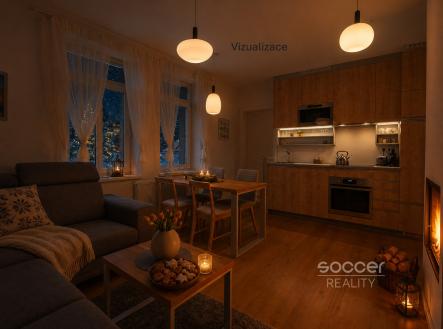 Prodej bytu, 3+kk, 62 m²