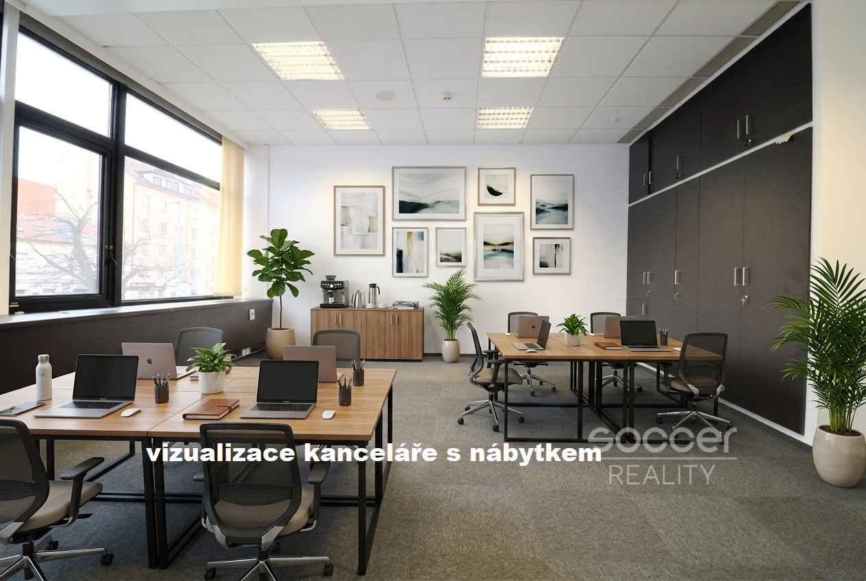 Pronájem kanceláře 35,34 m2 ulice Sokolovská