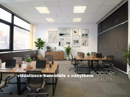 Pronájem kanceláře, 35 m²