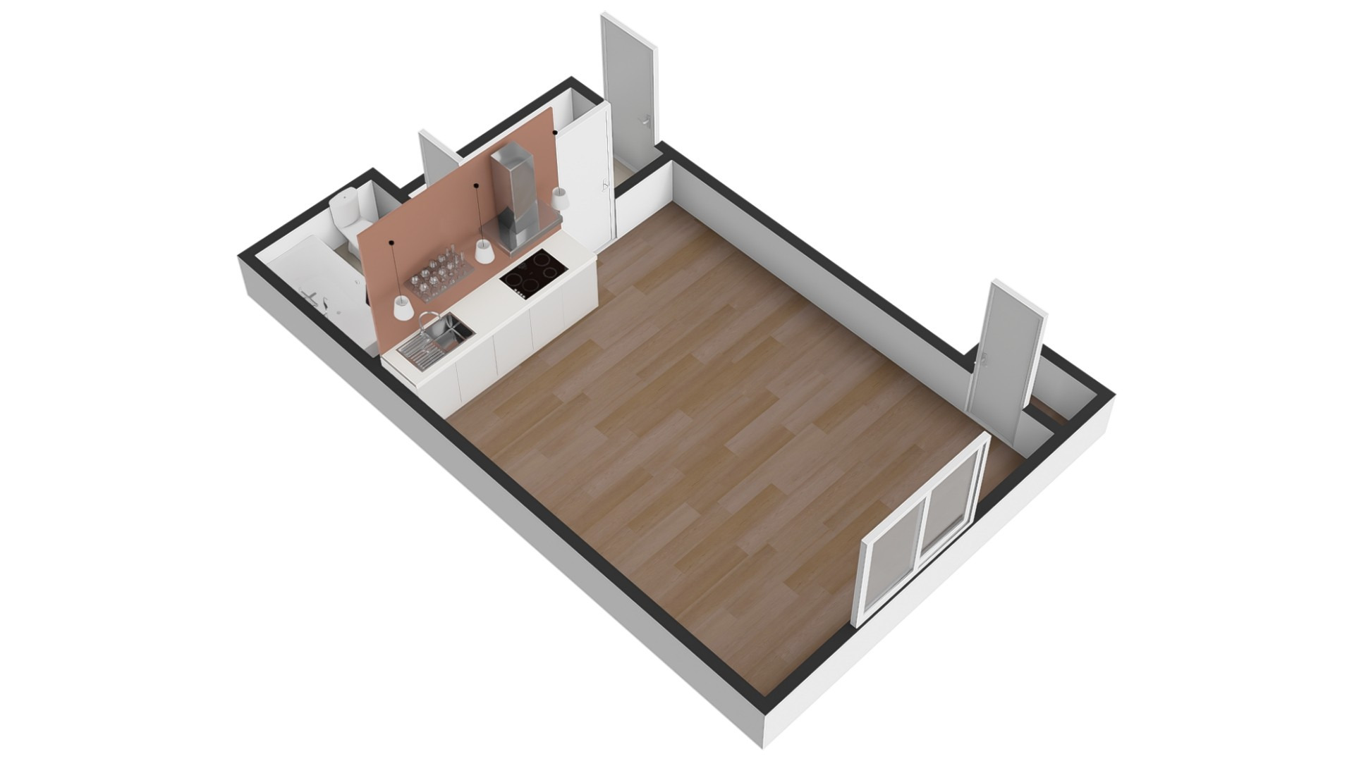 Prodej bytu 1+kk, 36 m2, Praha 9 - Vysočany, Čerpadlová