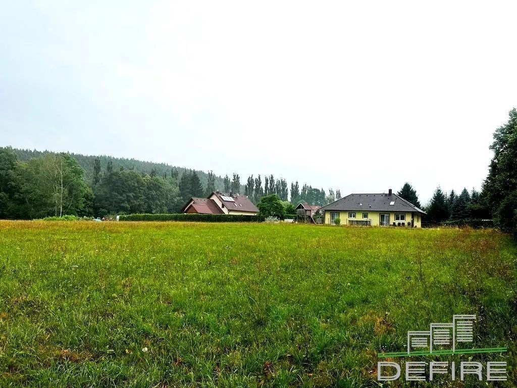 zahrada s pohled na lesy