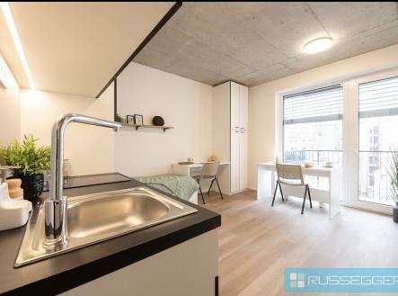 Pronájem bytu, 1+kk, 26 m²