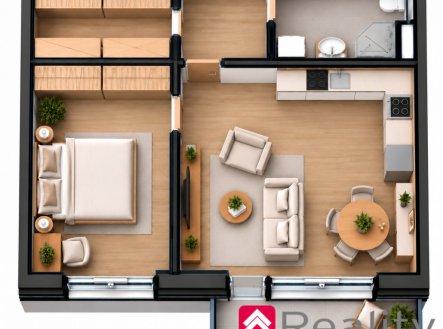 Prodej bytu, 2+kk, 61 m²