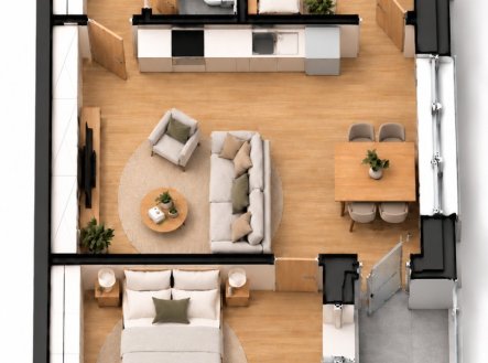 Prodej bytu, 3+kk, 67 m²