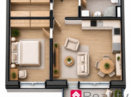 Prodej bytu, 2+kk, 66 m²
