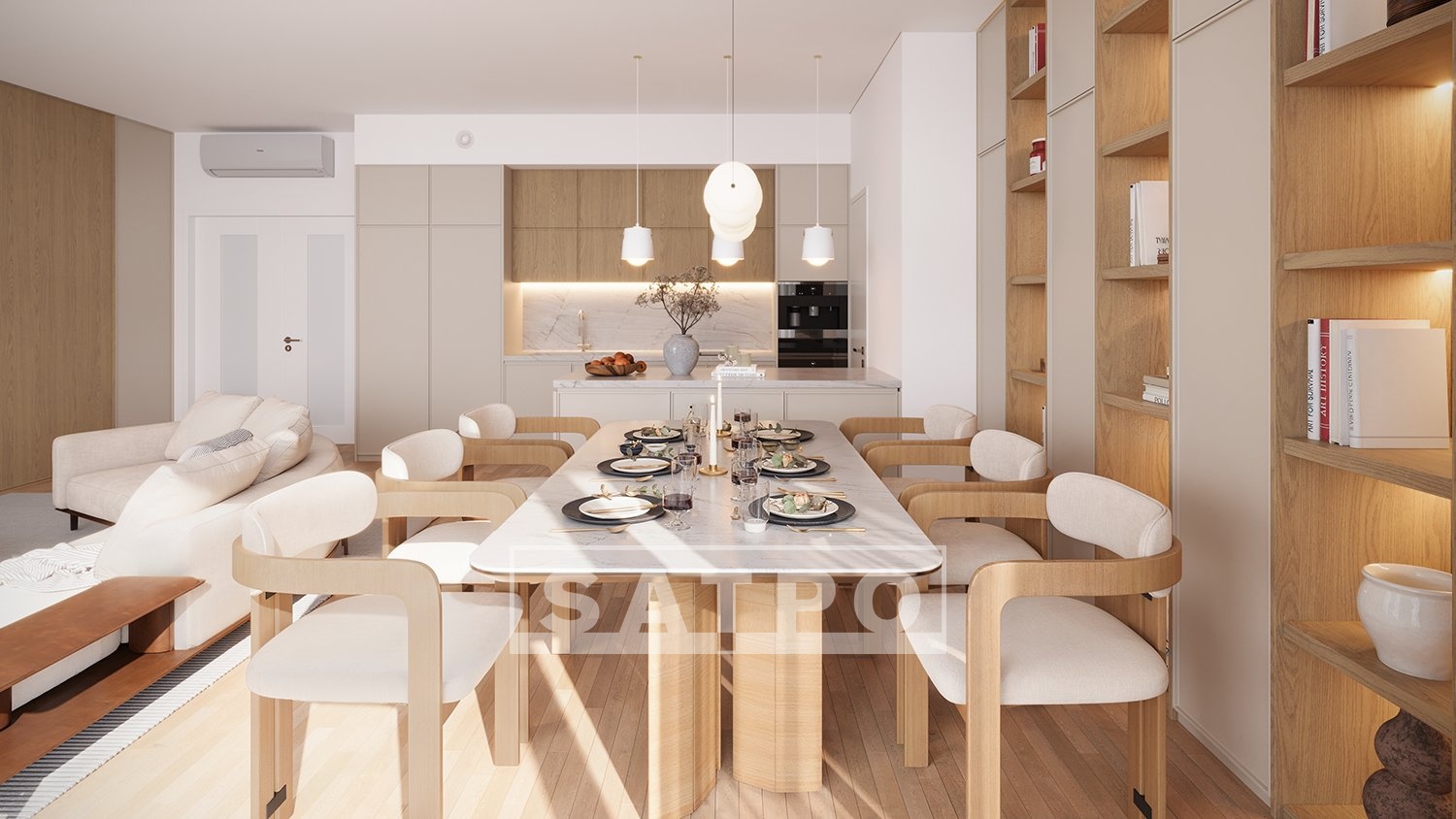 Prodej bytu 4+kk 137 m² s terasou, skladem a parkovacím stáním v rezidenční novostavbě