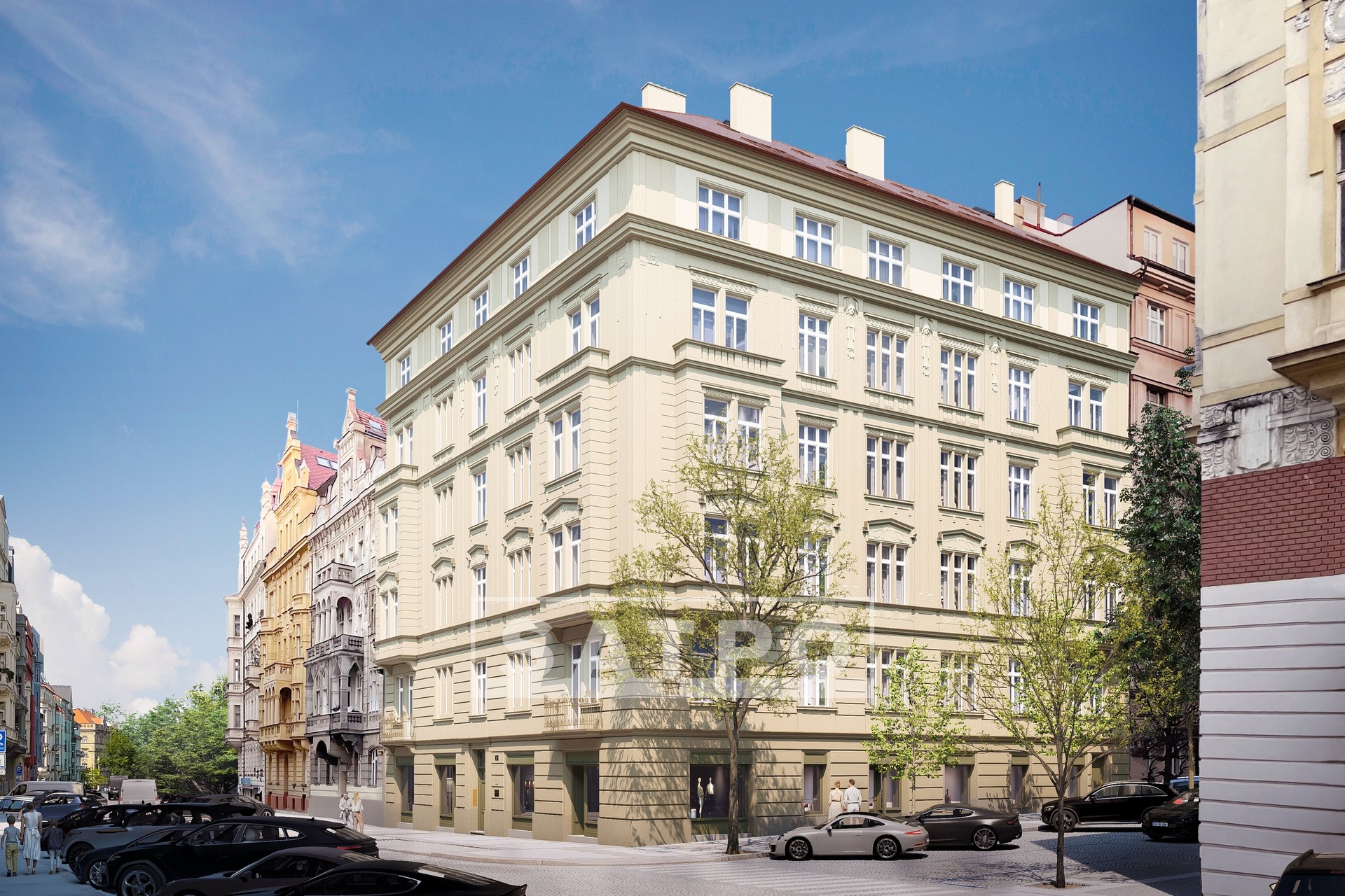 Prodej bytu 2+kk, 54 m2 - Praha - Vinohrady