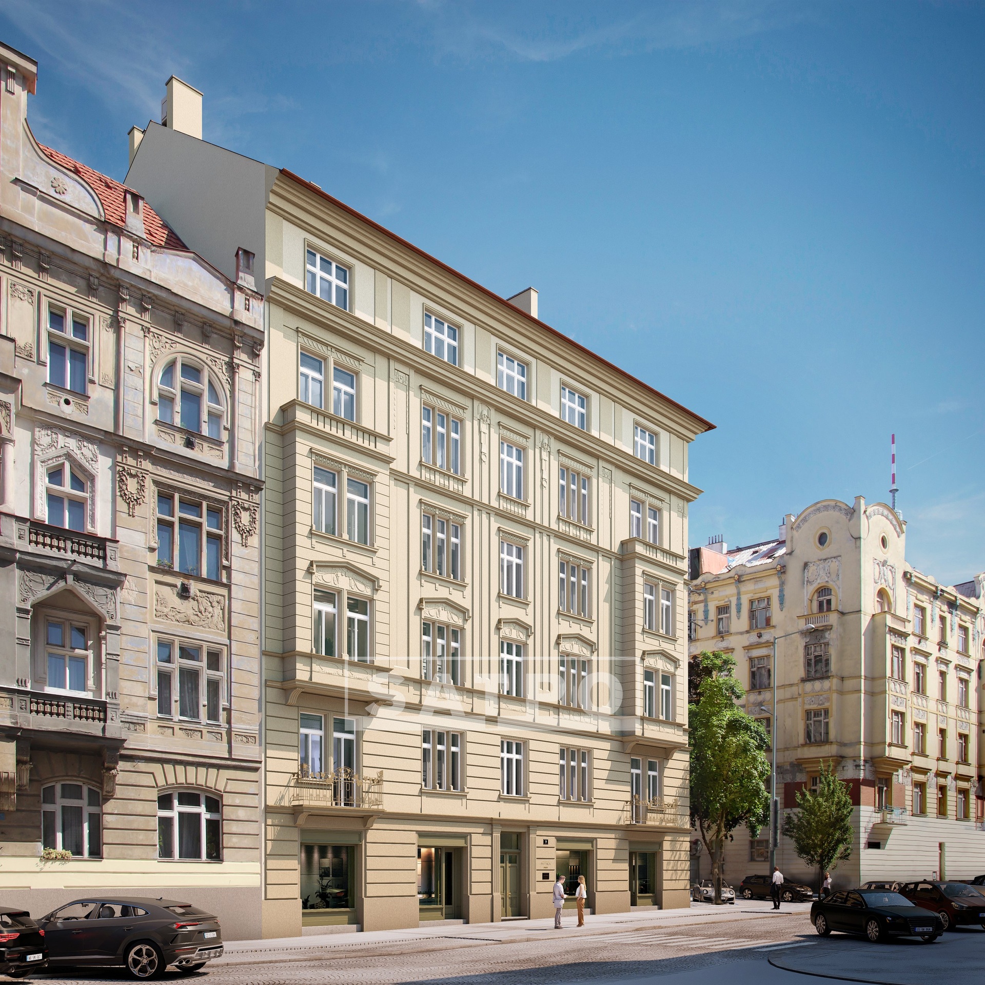 Prodej bytu 4+kk, 119 m2 - Praha - Vinohrady